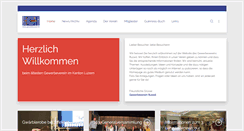 Desktop Screenshot of gewerberuswil.ch